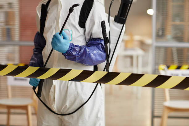 Professional Biohazard Cleanup technician working in West Hollywood, CA